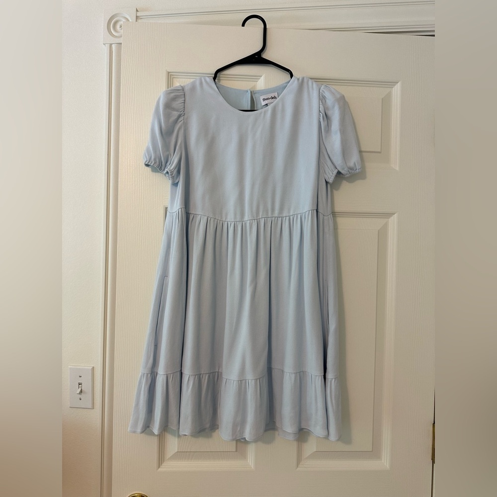 Aritzia blue mini dress (XS)